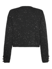 Rosemunde  - Vibe LS sequin jacket - Black