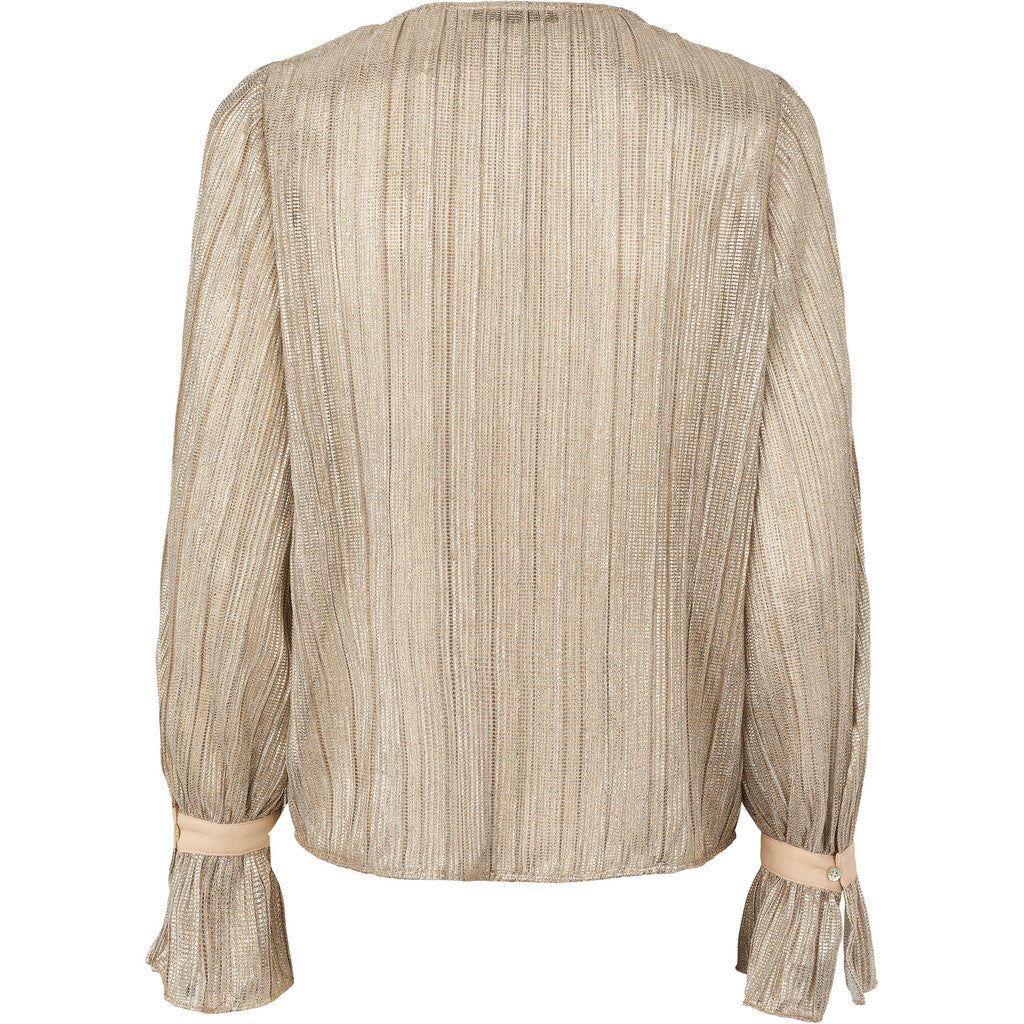 PBO - Lucina bluse - metallic