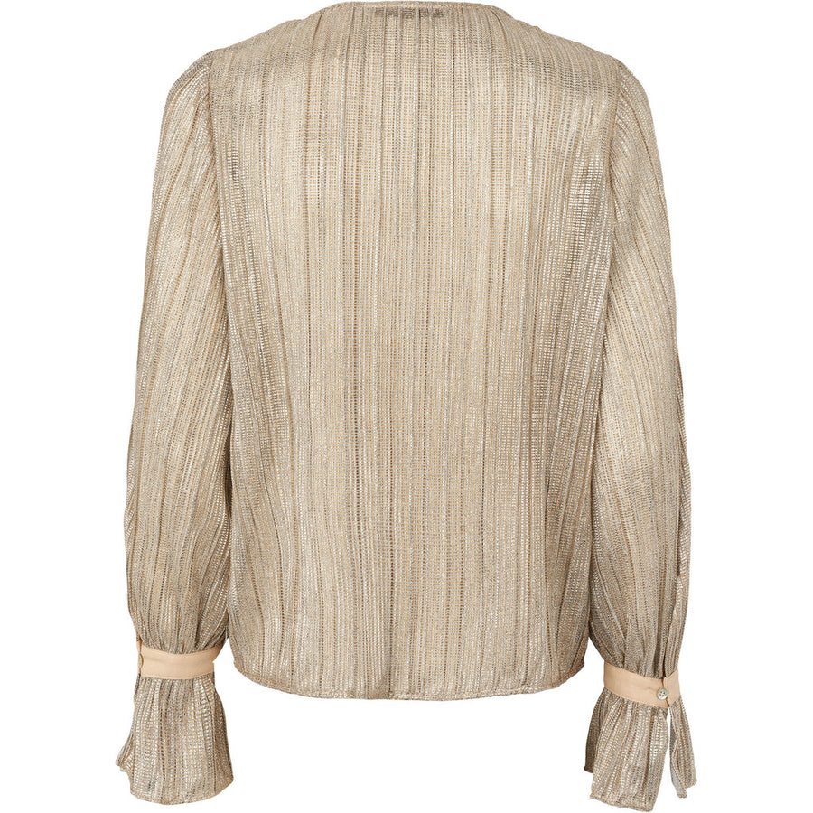 PBO - Lucina bluse - metallic