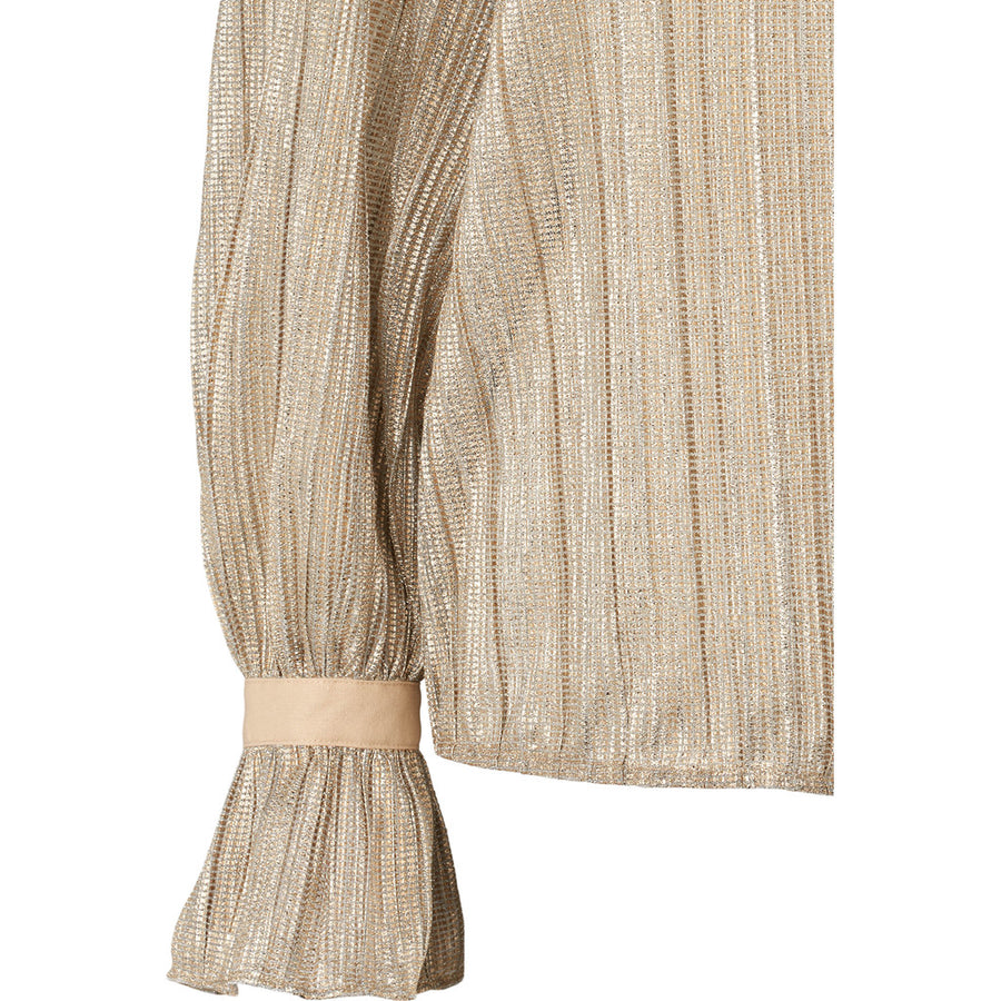 PBO - Lucina bluse - metallic