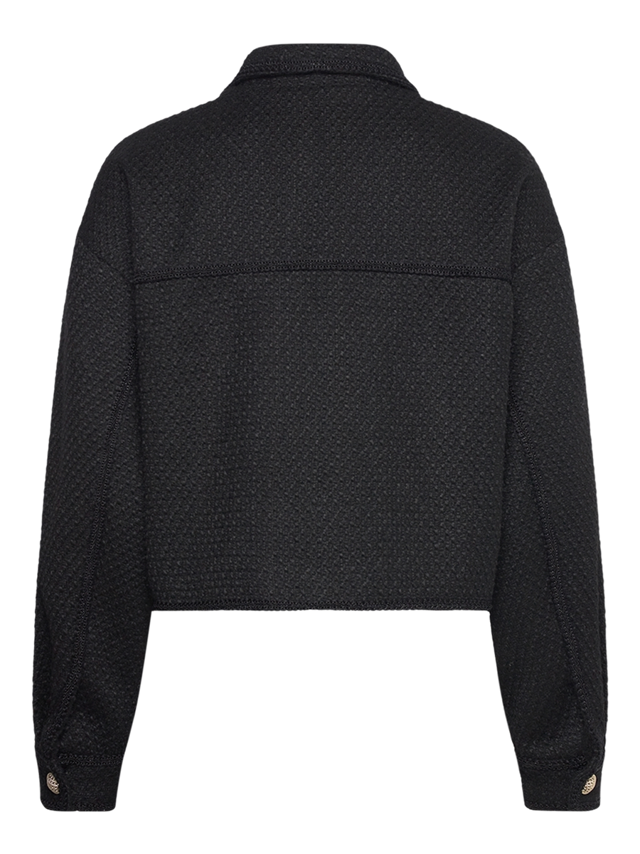 Rosemunde - Nelly boucle wool jacket - Black