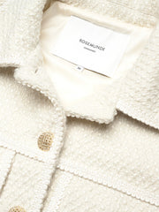 Rosemunde - Nelly boucle wool jacket - Ivory