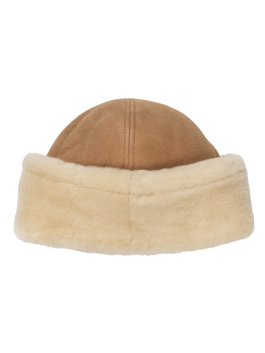 Rosemunde - Sydney shearling hat - Almond