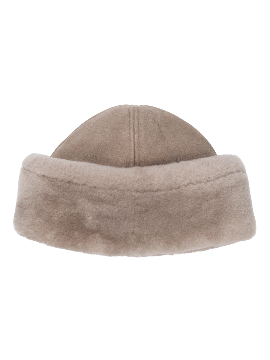 Rosemunde - Sydney shearling hat - Elk brown