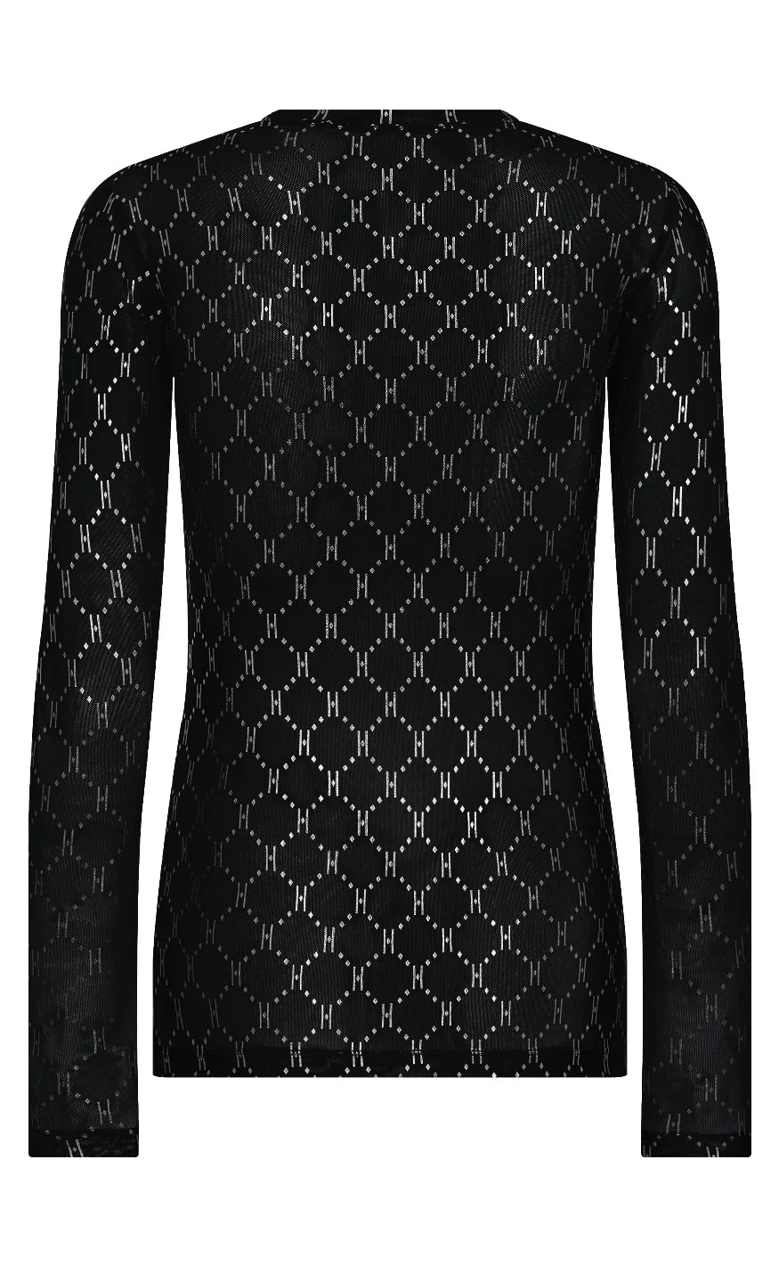 Hype the Detail - printet bluse - sort/solv