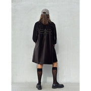 Gaspar - Rio velvet dress - black