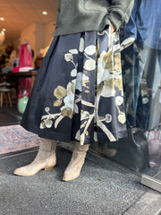 Dea Kudibal - AlbisDea - Skirt with Pleast - Black Lotus