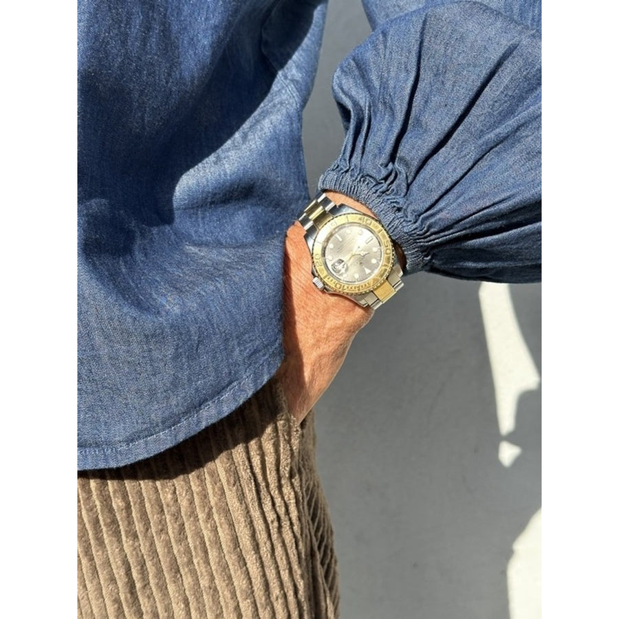 Gaspar - Læsø V-neck Denim