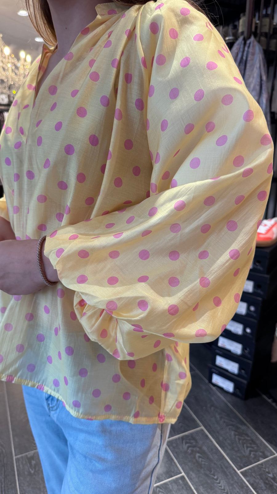 Boho - Yellow dot