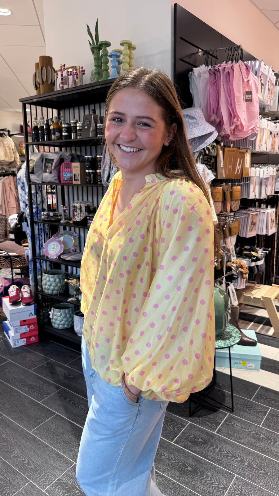 Boho - Yellow dot