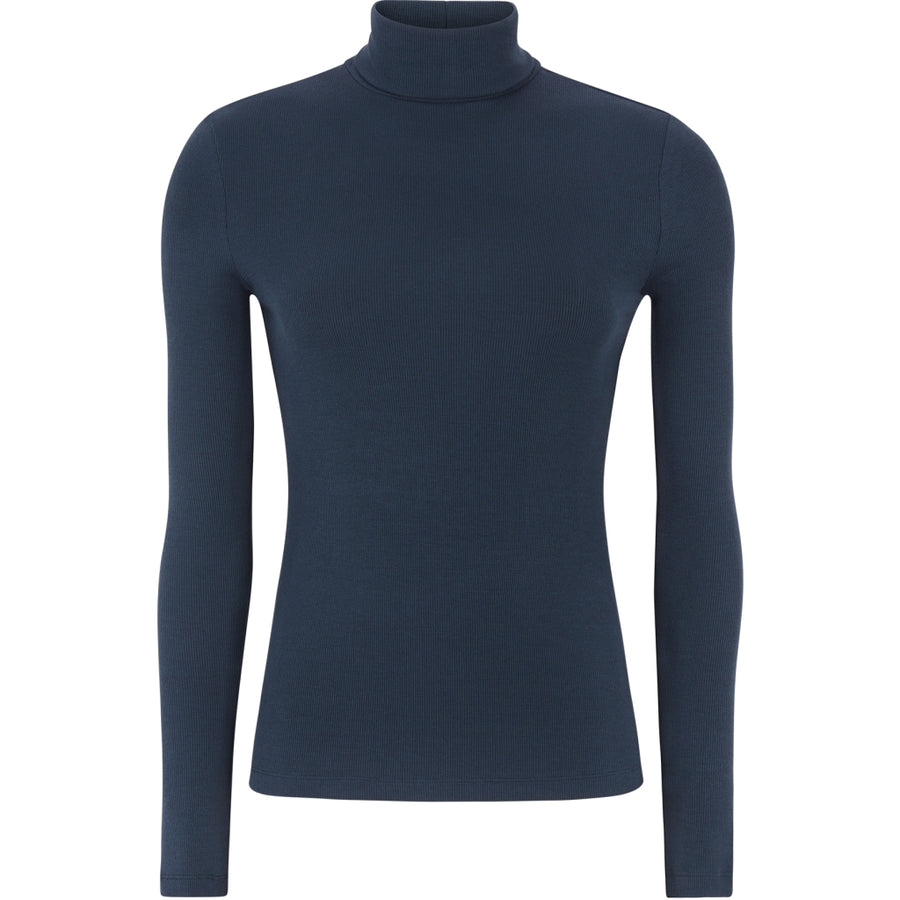 Soft Rebels - Fenja rollneck - Total eclipse