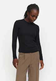 Soft Rebels - Fenja o-neck - black