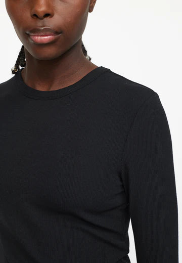 Soft Rebels - Fenja o-neck - black