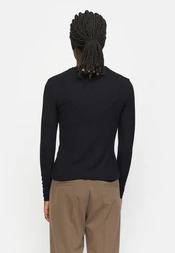 Soft Rebels - Fenja o-neck - black