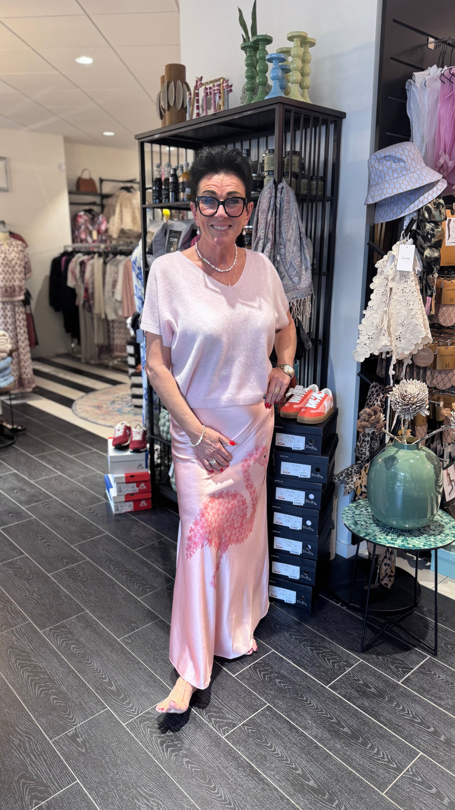 Charlotte Sparre - Mermaid skirt - flamingo bloom pink