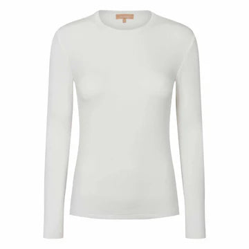 Soft Rebels - Fenja o-neck - snow white