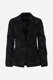 Rich and Royal - Lace single breasted blazer