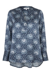 Dea Kudibal - Jenniferdea blouse - Ikebana blue