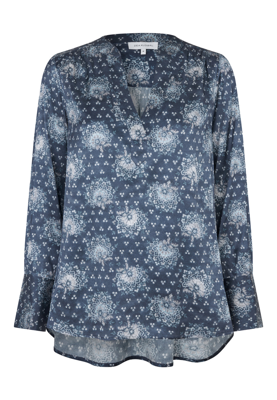 Dea Kudibal - Jenniferdea blouse - Ikebana blue