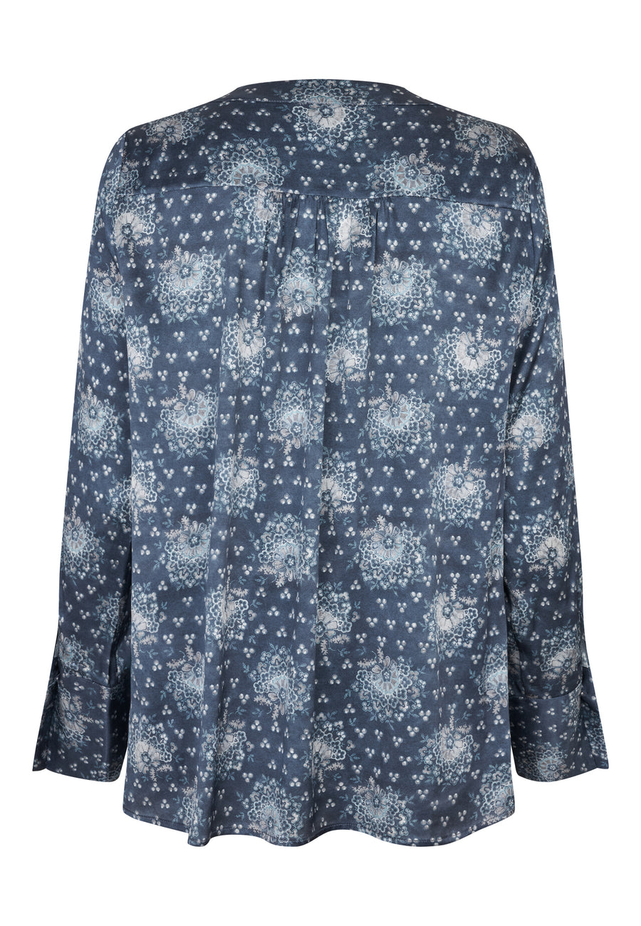 Dea Kudibal - Jenniferdea blouse - Ikebana blue