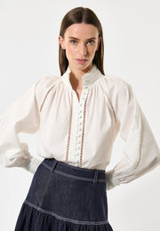 Dea Kudibal - Moniadea blouse - Nat. white