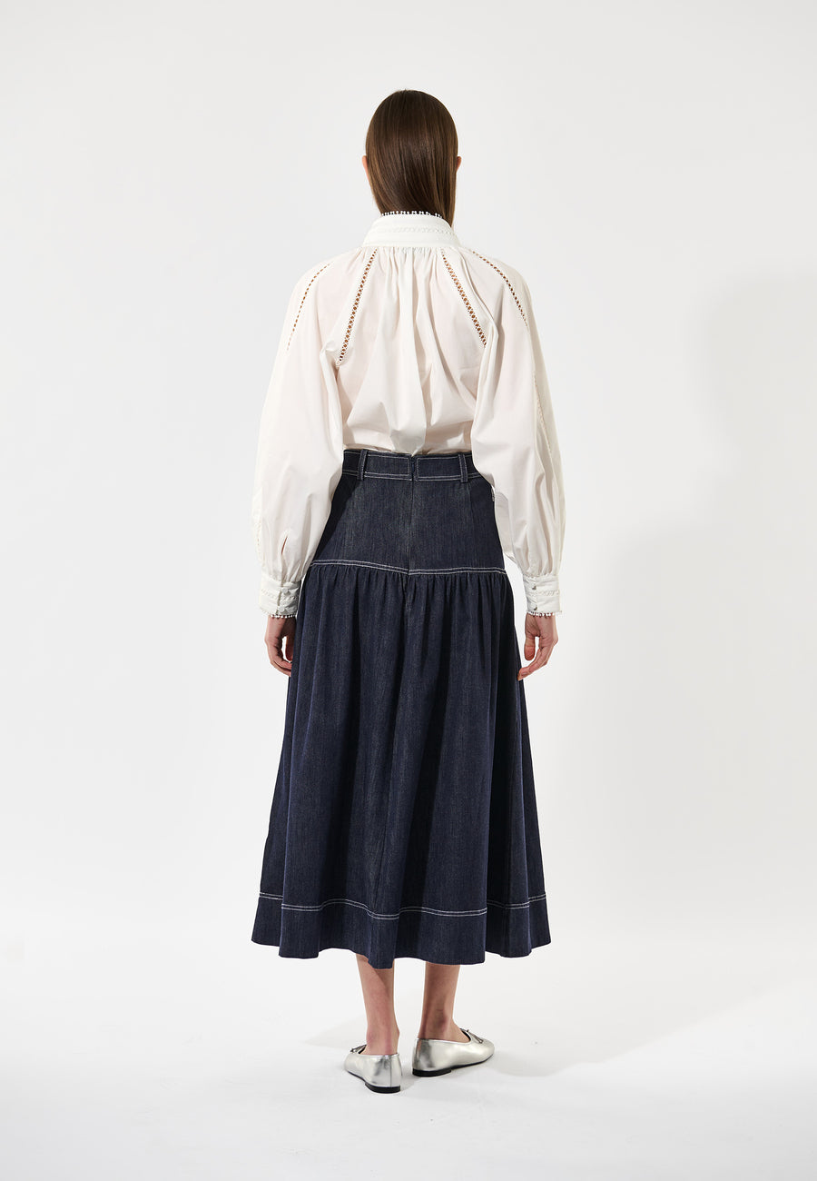 Dea Kudibal - Moniadea blouse - Nat. white