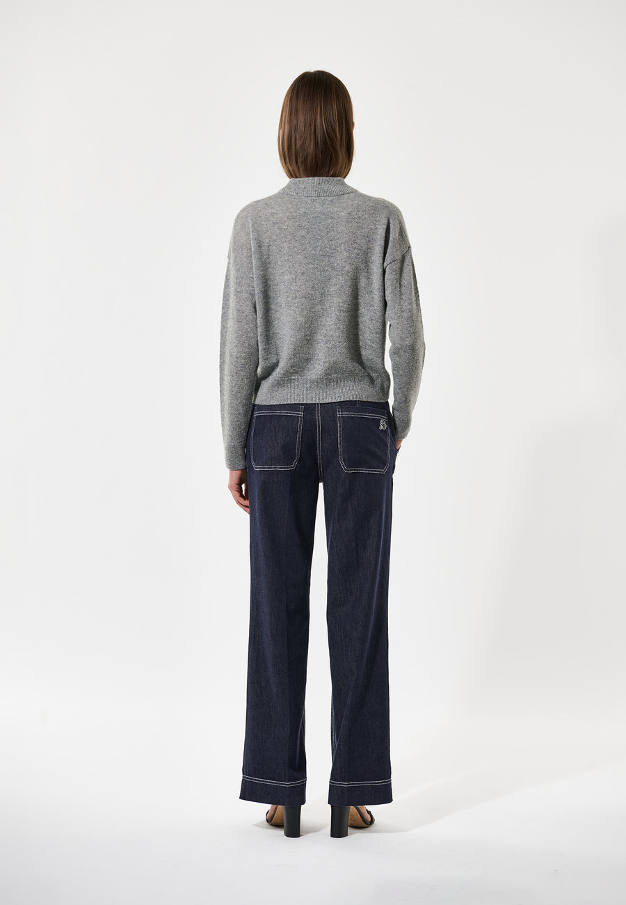 Dea Kudibal - Kalladea denim pants - Dark blue