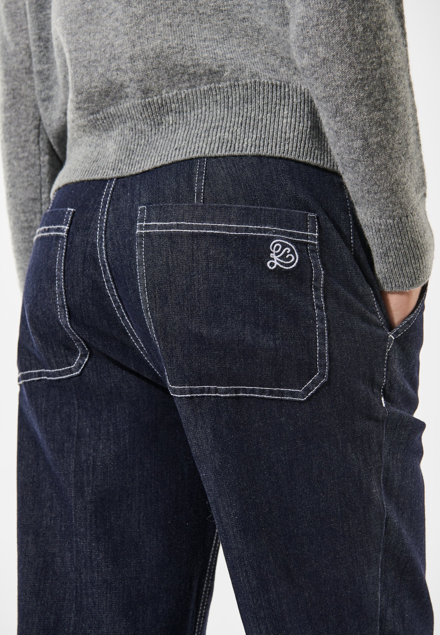 Dea Kudibal - Kalladea denim pants - Dark blue