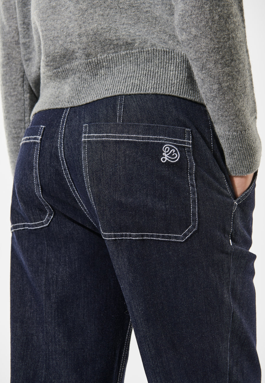 Dea Kudibal - Kalladea denim pants - Dark blue