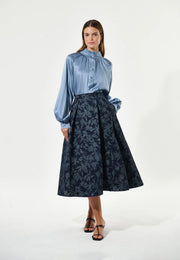 Dea Kudibal - Abeydea skirt - Floral denim