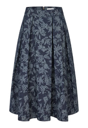 Dea Kudibal - Abeydea skirt - Floral denim
