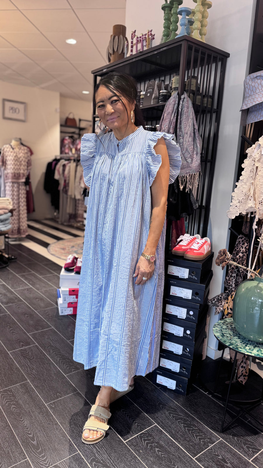 Lundgaard - Striped dress