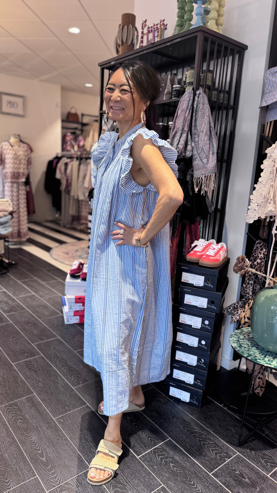 Lundgaard - Striped dress