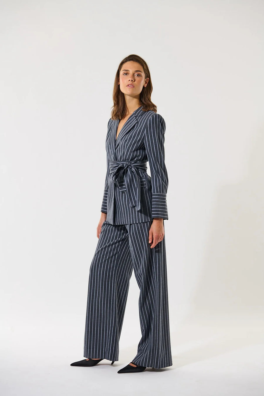 Dea Kudibal - Amaldea blazer - Grey stripe