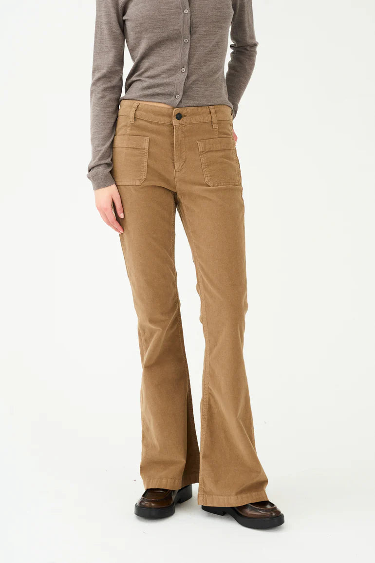 Ivy - Ann Charlotte fløjl - Taupe