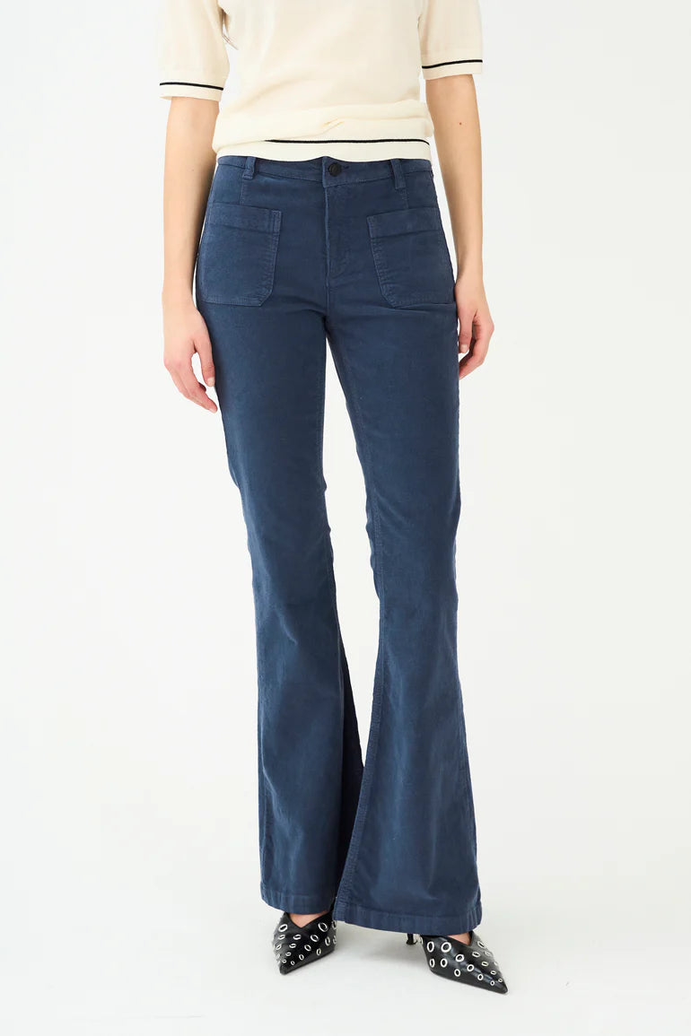 Ivy - Ann Charlotte fløjl - navy