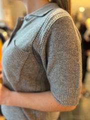 Dea Kudibal - Monica Polo Knit - Grey Melange