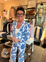 Dea Kudibal - Cropped Blazer - Bloom Moonlight