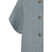 PBO - Shea vest - Blue/off white