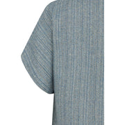 PBO - Shea vest - Blue/off white