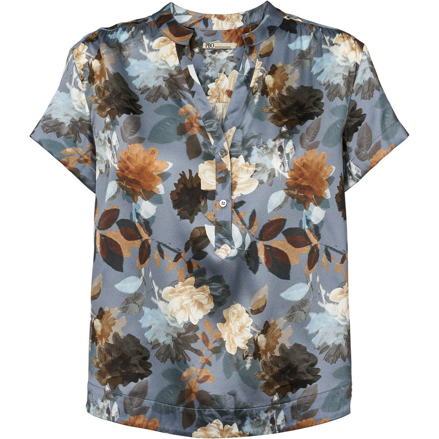 PBO - Kila blouse - Dark flower print