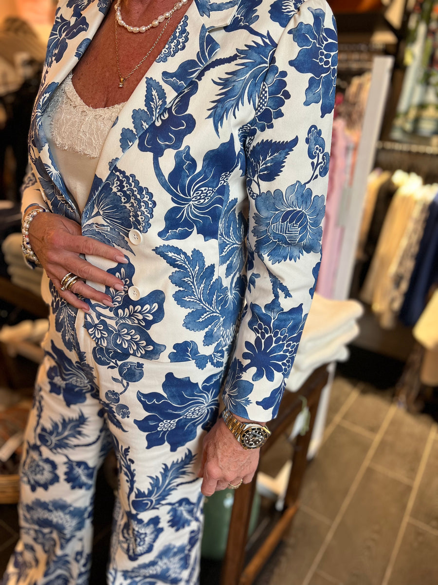 Dea Kudibal - Cropped Blazer - Bloom Moonlight