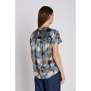 PBO - Kila blouse - Dark flower print