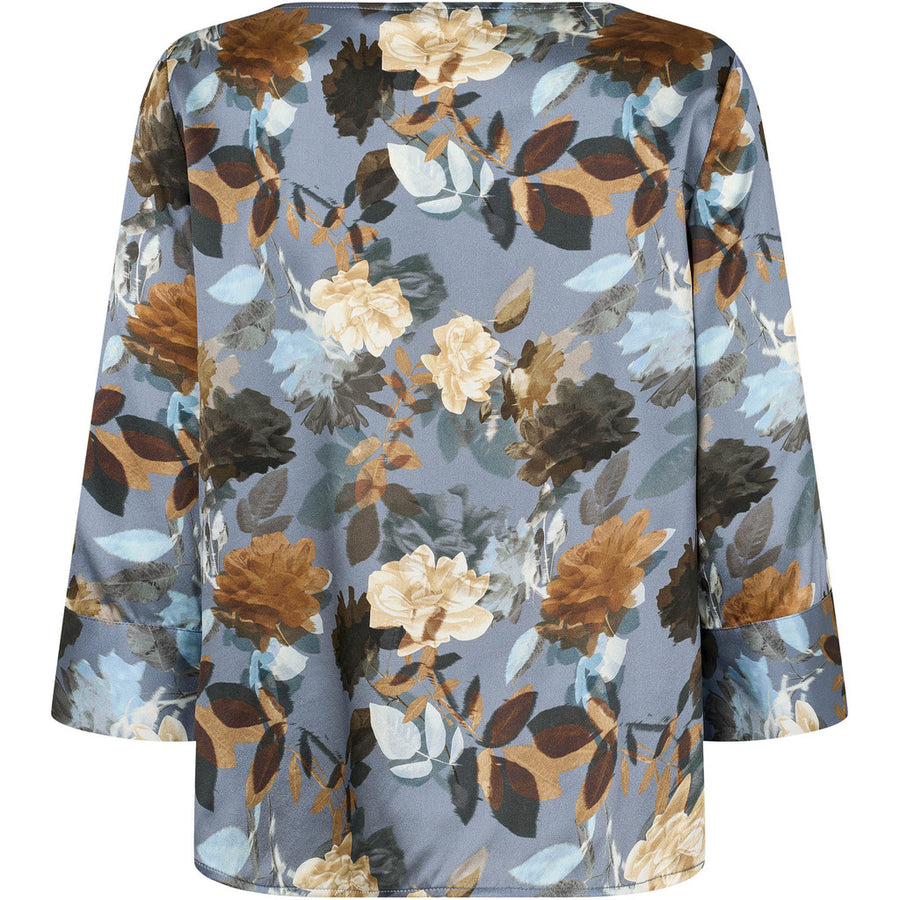 PBO - Etta blouse - Dark flower print