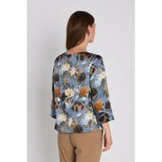 PBO - Etta blouse - Dark flower print