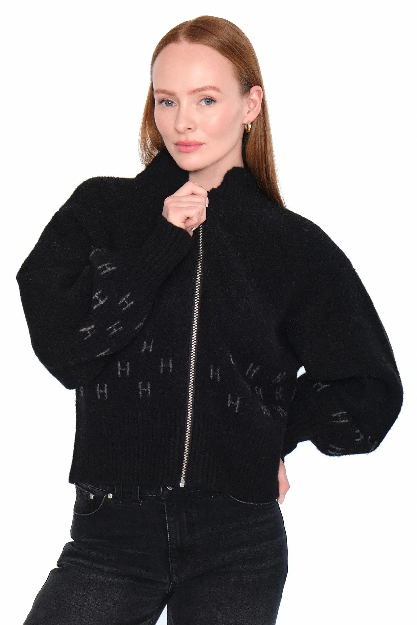 Hést - Märtha Cardigan sort