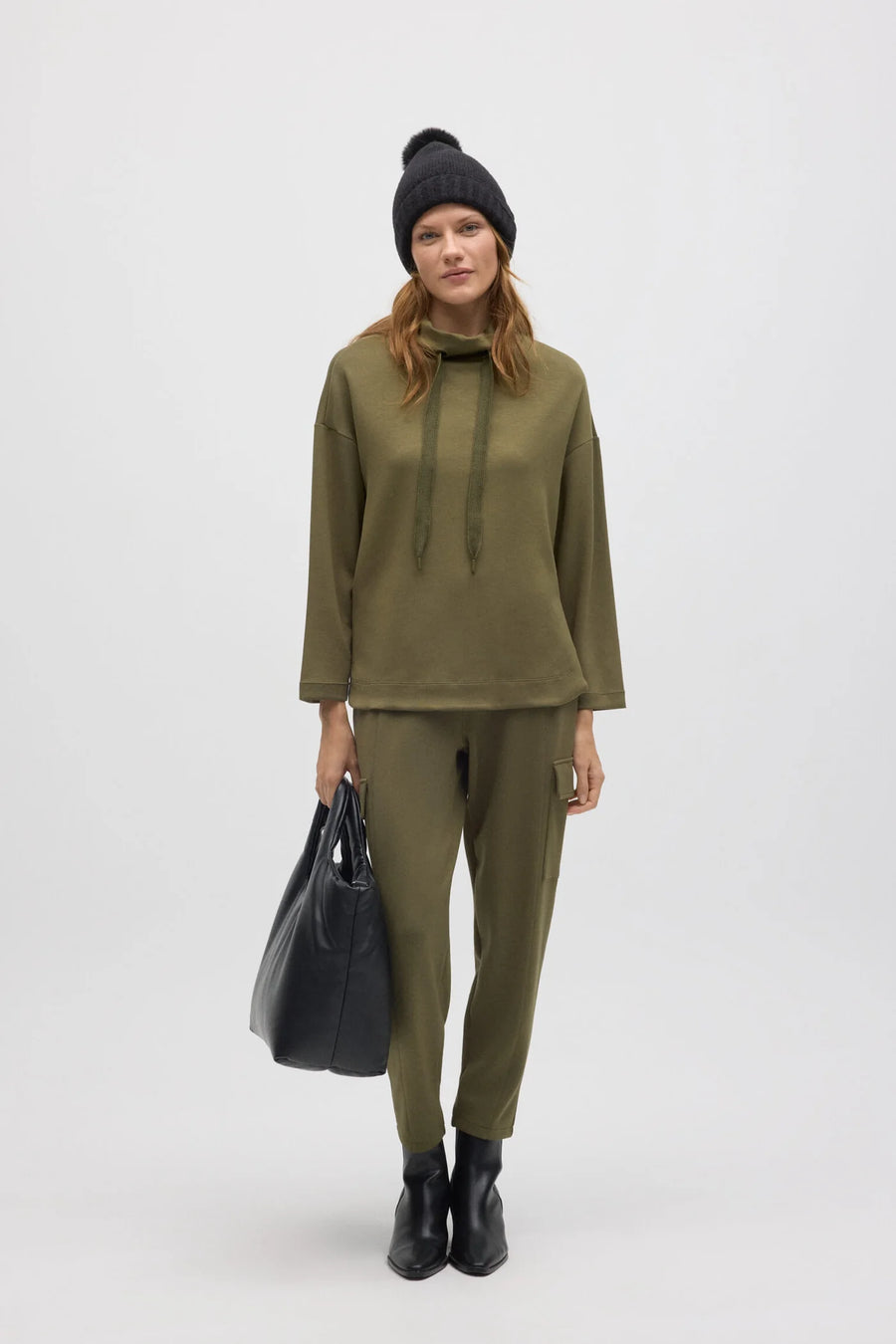 Ysabel Mora - Sweatshirt - Olive