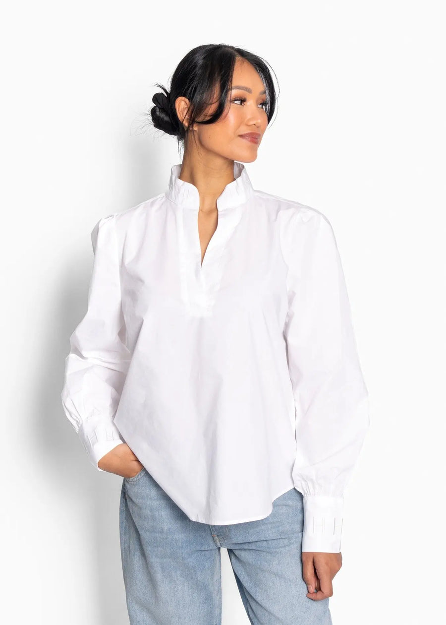 Hést - Mie Bluse - Optical White