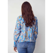 ISay - Lotta Smock - Blue Paisley