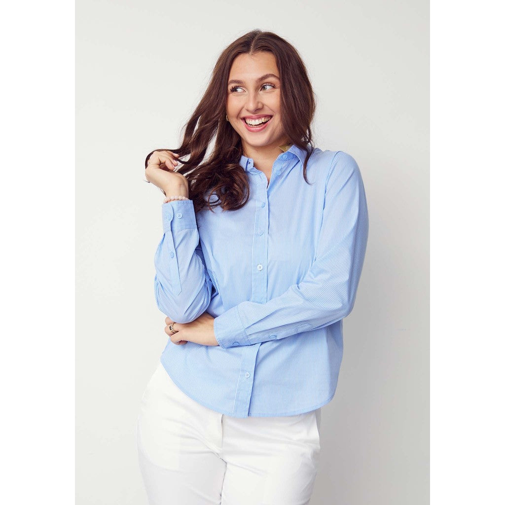 ISay - Bellis Stripe - Light Blue